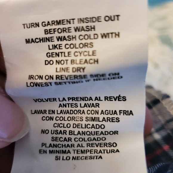 Taylor&Sage 1X Flannel Shirt - Picture 6 of 11